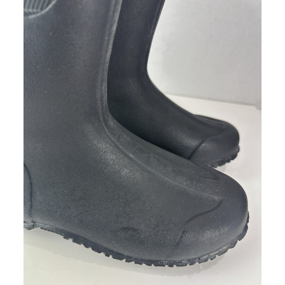 Bogs Neo Tech CRVR TL Leafy Print Black Rain Boots Waterproof Women's Size 11 - Picture 10 of 16